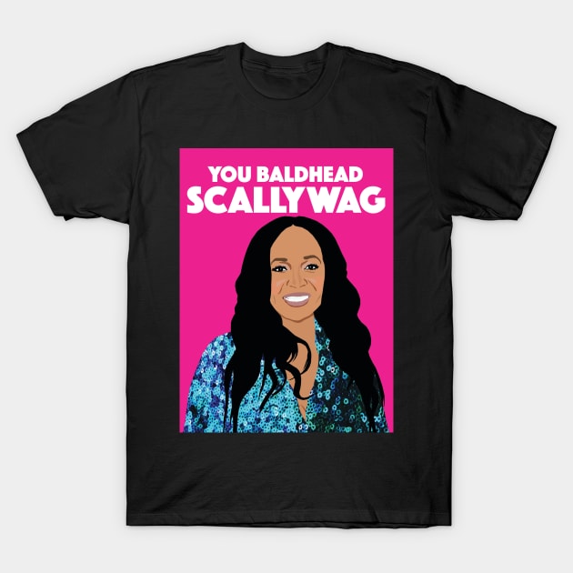 Marlo Hampton | Baldhead Scallywag | Real Housewives of Atlanta (RHOA) T-Shirt by theboyheroine